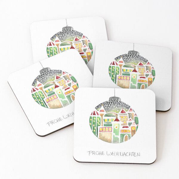 Item preview, Christmas ball with Christmas town - A Christmas village in a Christmas ball designed and sold by RebeccaFreese.