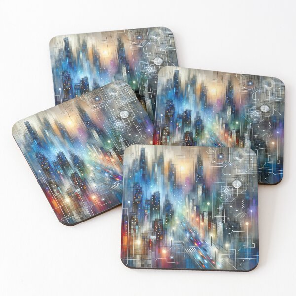 Item preview, Urban Tech Harmony designed and sold by BestArtByArvind.