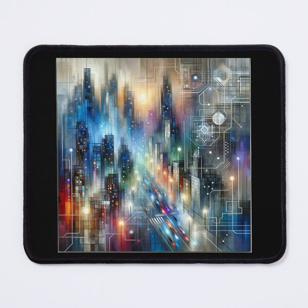 Item preview, Urban Tech Harmony designed and sold by BestArtByArvind.