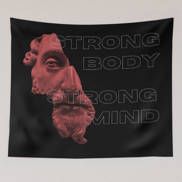 Item preview, Marcus Aurelius strong body strong mind designed and sold by SMARTKIT  DESIGNAGENCY.