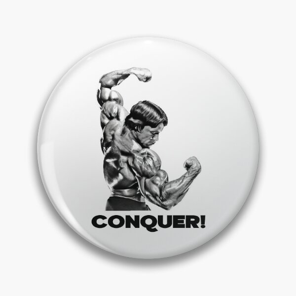 Item preview, Arnold schwarzenegger, Conquer! Arnold schwarzenegger Fan art  designed and sold by HuzaifaNaveedh.