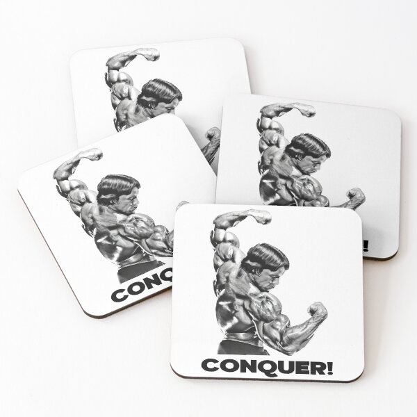 Item preview, Arnold schwarzenegger, Conquer! Arnold schwarzenegger Fan art  designed and sold by HuzaifaNaveedh.