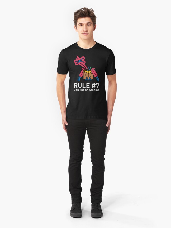 Alternate view of The GyShiDo Rule #7 T-Shirt Slim Fit T-Shirt