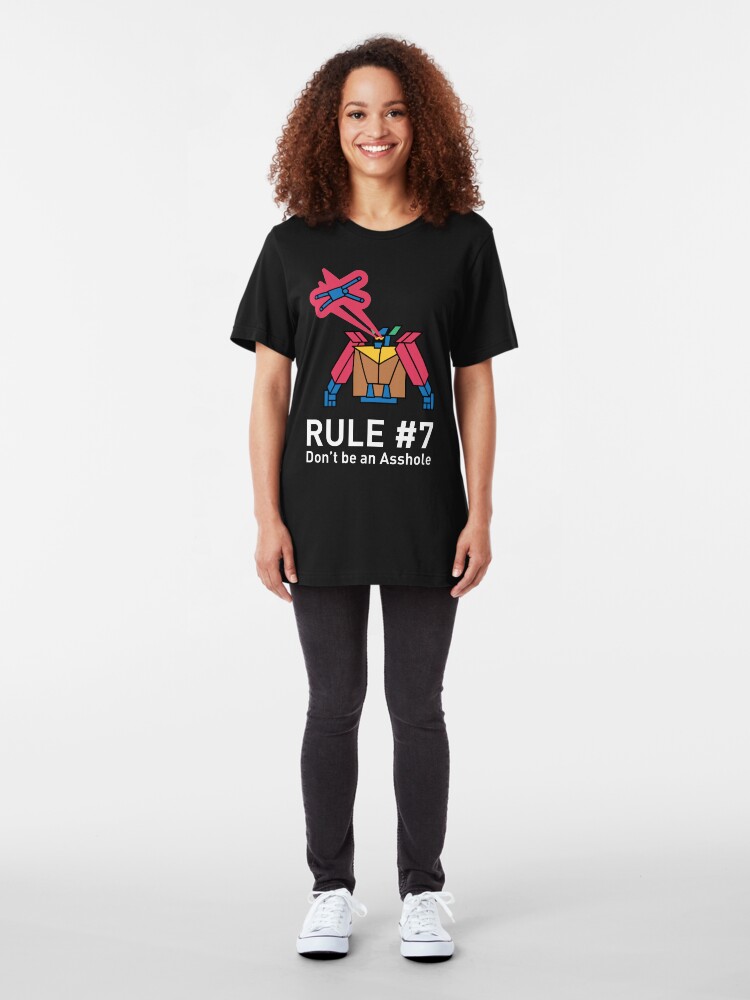 Alternate view of The GyShiDo Rule #7 T-Shirt Slim Fit T-Shirt