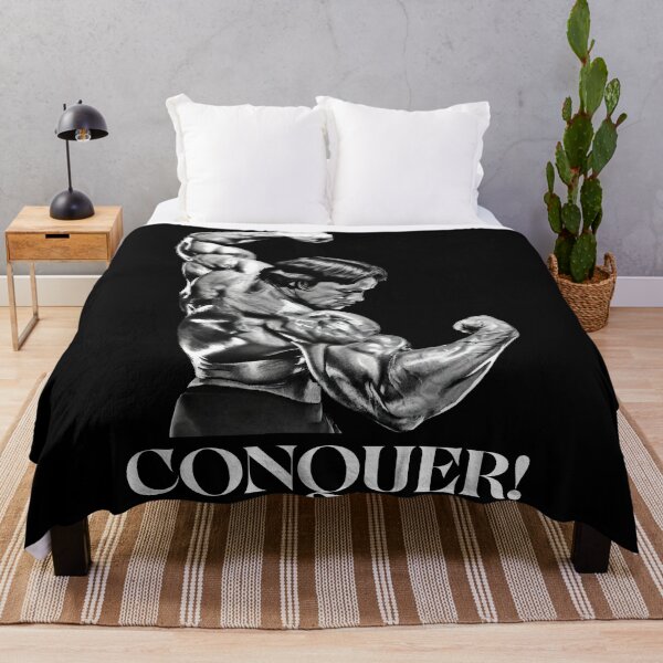 Item preview, Arnold schwarzenegger, Conquer! Arnold schwarzenegger Fan art designed and sold by HuzaifaNaveedh.
