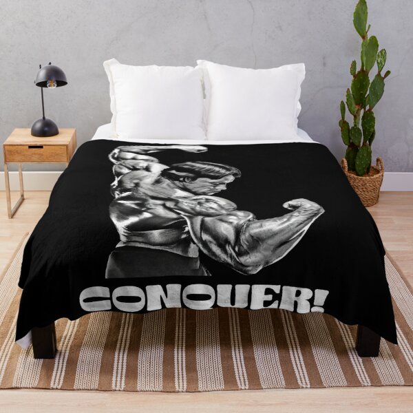 Item preview, Arnold schwarzenegger, Conquer! Arnold schwarzenegger Fan art  designed and sold by HuzaifaNaveedh.