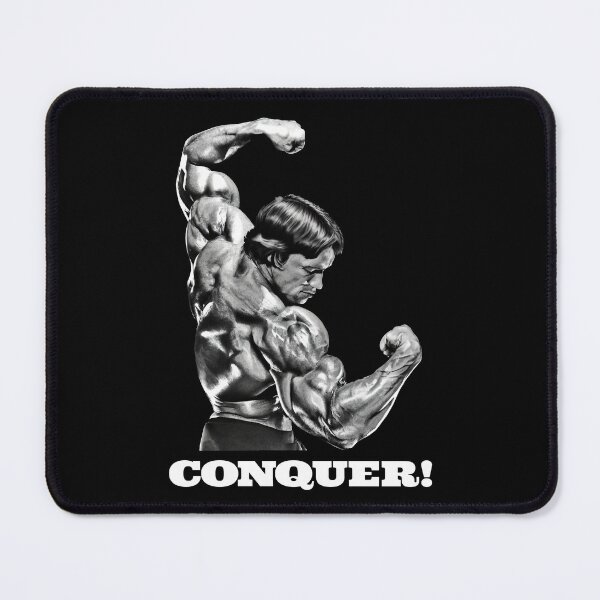 Item preview, Arnold schwarzenegger, Conquer! Arnold schwarzenegger Fan art  designed and sold by HuzaifaNaveedh.