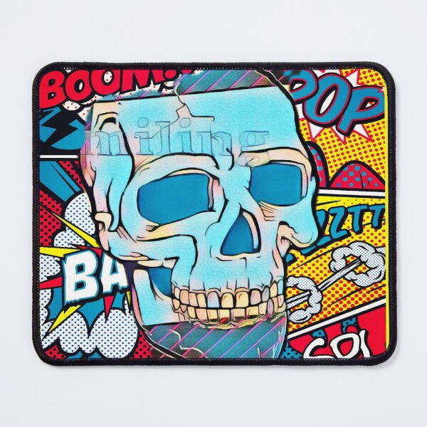 Item preview, POP ART SKULL VERY COLORFUL designed and sold by inarausch2023.
