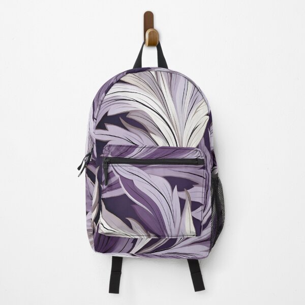 Item preview, Acai lilac and white abstract print designed and sold by dcrc.