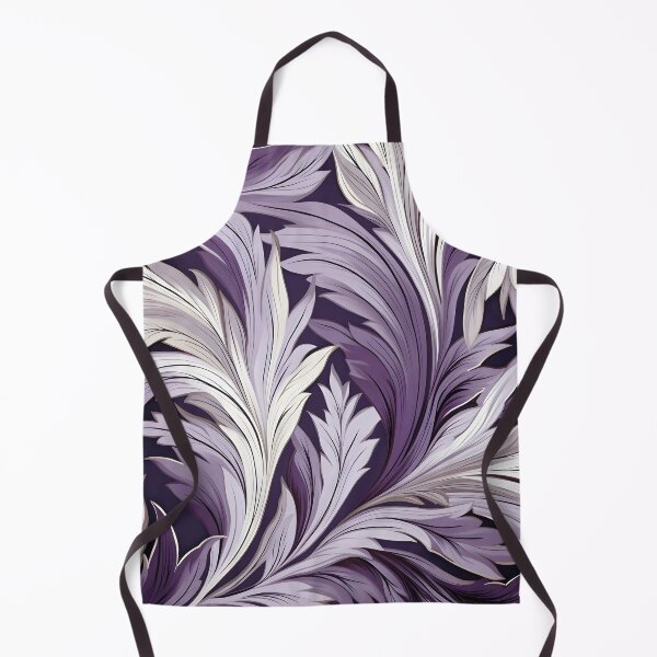 Item preview, Acai lilac and white abstract print designed and sold by dcrc.
