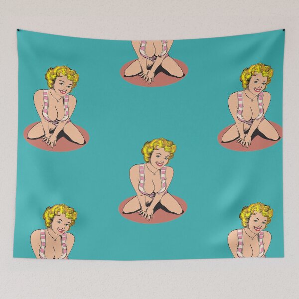 Item preview, vintage comic pinup designed and sold by SAUHER.