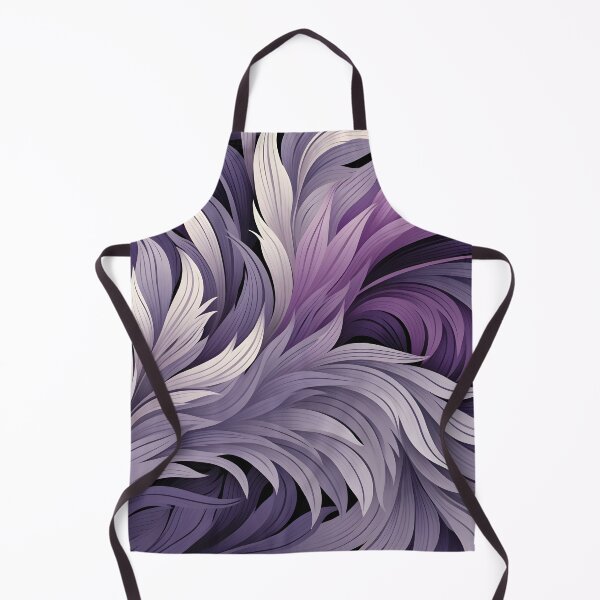 Item preview, acai lilac and white abstract print designed and sold by dcrc.