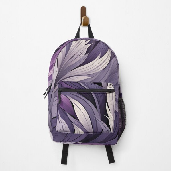Item preview, acai lilac and white abstract print designed and sold by dcrc.