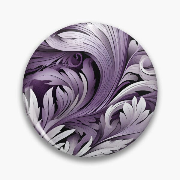Item preview, acai lilac and white abstract print designed and sold by dcrc.