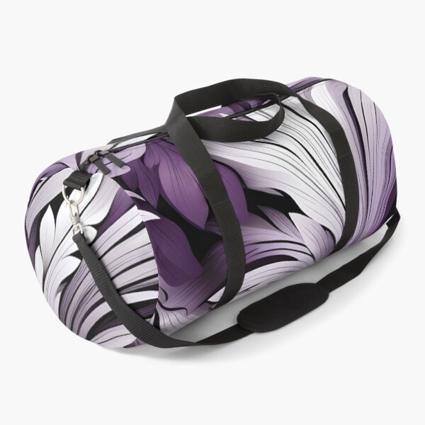 Item preview, acai lilac and white abstract print designed and sold by dcrc.