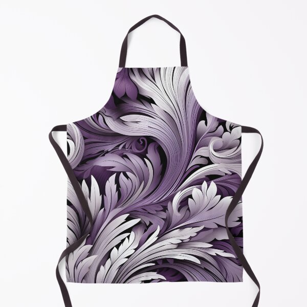 Item preview, acai lilac and white abstract print designed and sold by dcrc.
