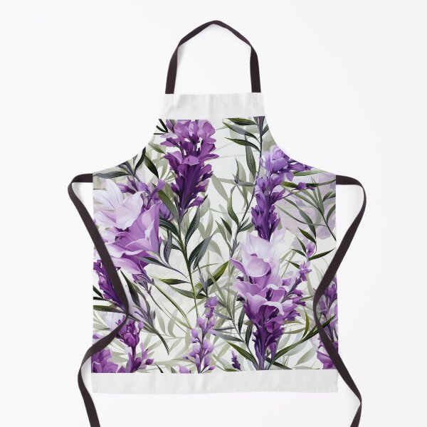 Item preview, Lavender Tile 17: Purple Haze on Fragrant Spikes and Fields of Violet Perfume designed and sold by TheBrainArt.
