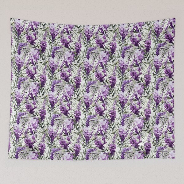 Item preview, Lavender Tile 17: Purple Haze on Fragrant Spikes and Fields of Violet Perfume designed and sold by TheBrainArt.