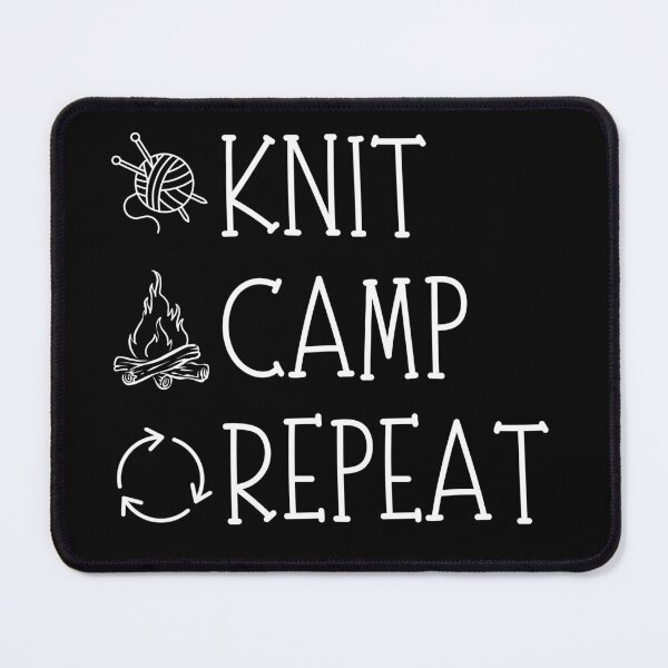 Item preview, Knit Camp Repeat designed and sold by good vibes clothing.