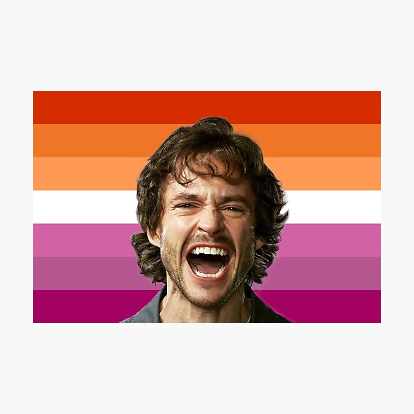 Item preview, Bandera del orgullo lésbico de Will Graham designed and sold by Evsartdiary.