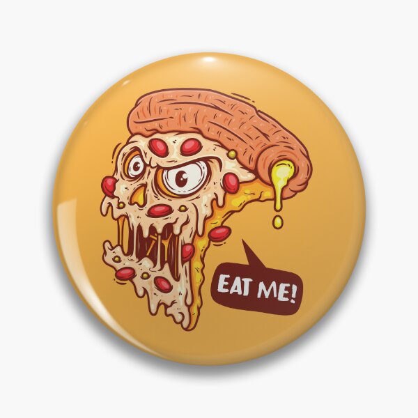 Item preview, Monstrously Delicious: Vintage Cartoon Pizza Monster Collection designed and sold by Wise-Geek.