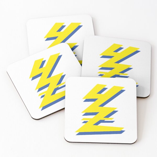 Item preview, YAMAHA YZ Vintage Logo yellow and blue designed and sold by YZKDesign.