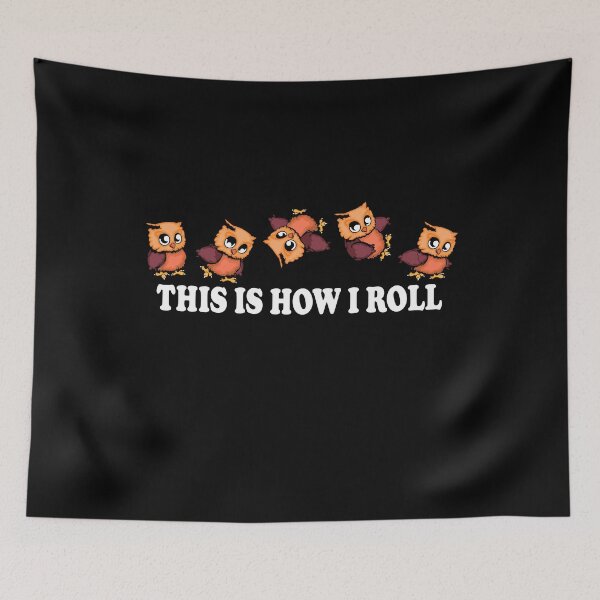 Item preview, Owl Lover Bird This Is How I Roll Cute Owls designed and sold by DSWShirts.