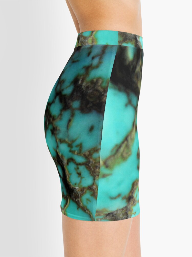 Alternate view of Turquoise gemstone Mini Skirt
