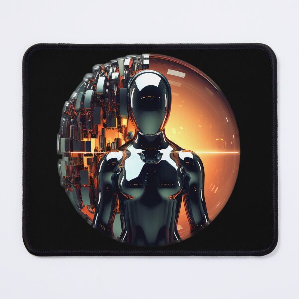 Item preview, Reflective Imaginarium: Surreal Chrome Abstract Sculpture designed and sold by iQuorra.