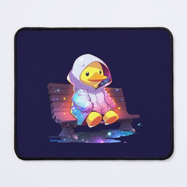 Item preview, Superhero Space Duck in Hood - Cute Bench Sticker for Maximum Fun! designed and sold by zax454.