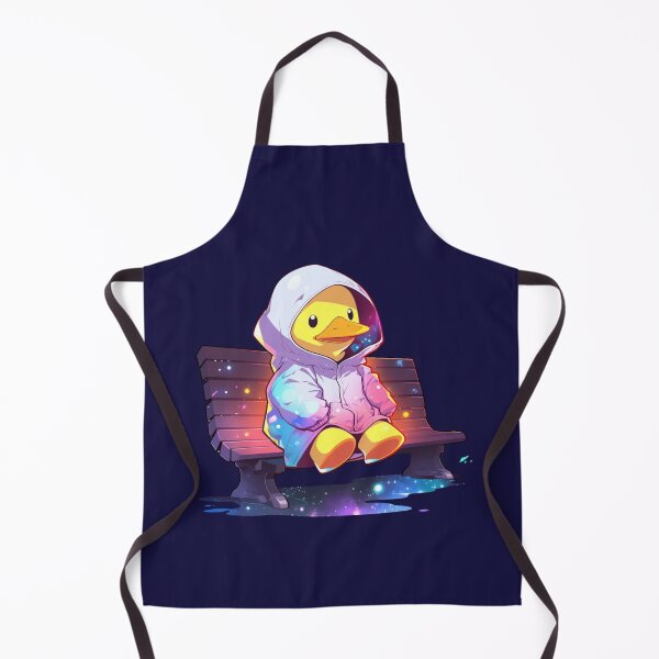 Item preview, Superhero Space Duck in Hood - Cute Bench Sticker for Maximum Fun! designed and sold by zax454.