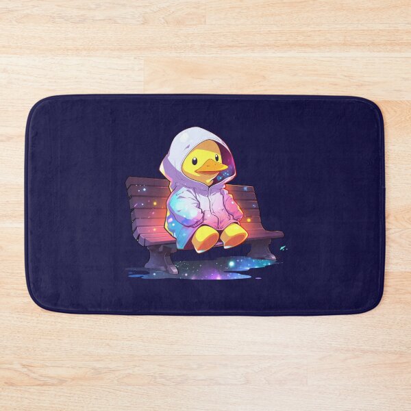 Item preview, Superhero Space Duck in Hood - Cute Bench Sticker for Maximum Fun! designed and sold by zax454.