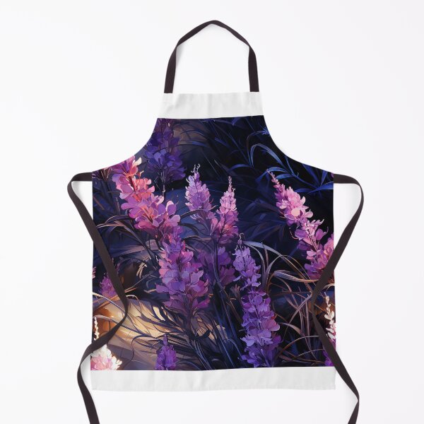 Item preview, Lavender Tile 18: Purple Haze on Fragrant Spikes and Fields of Violet Perfume designed and sold by TheBrainArt.