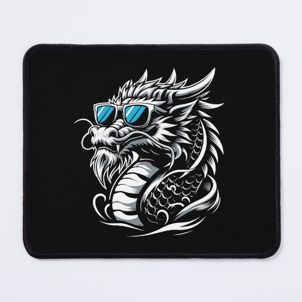 Item preview, Cool white dragon - Year of the Dragon 2024 designed and sold by SpecialtiesShop.