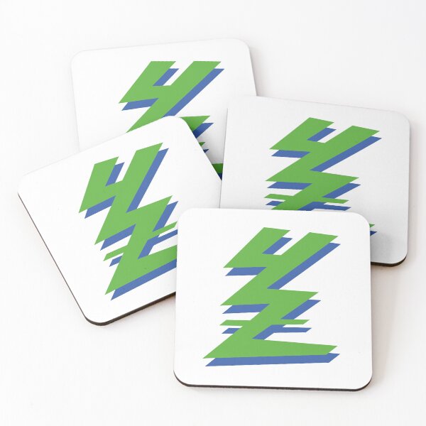 Item preview, YAMAHA YZ Vintage Logo green and blue designed and sold by YZKDesign.