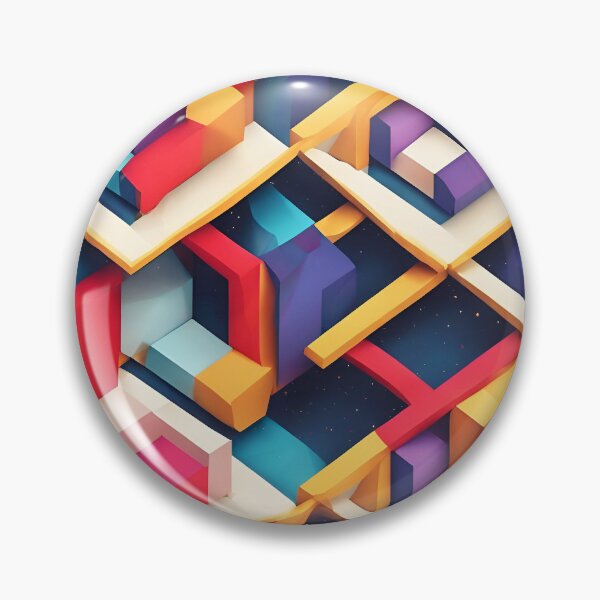 Item preview,  Marvelous Colorful Bauhaus Pattern  designed and sold by DigiDreamyArt.
