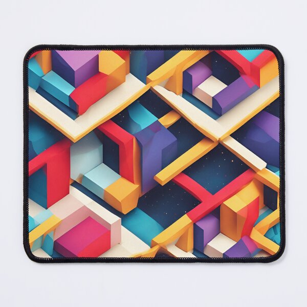 Item preview,  Marvelous Colorful Bauhaus Pattern  designed and sold by DigiDreamyArt.