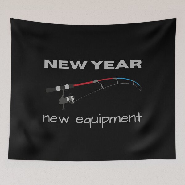 Item preview, New Year New Equipment Fishing Gifts designed and sold by light-artist.