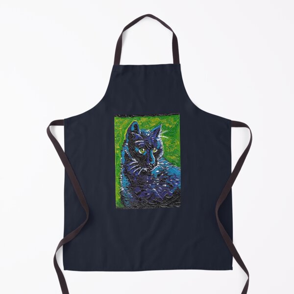 Item preview, Painted Black Cat designed and sold by skybluekitty.