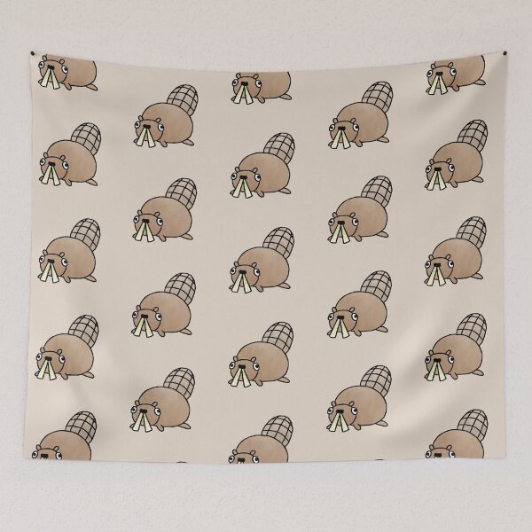 Item preview, Funny beaver drawing designed and sold by OrangesAndFun.