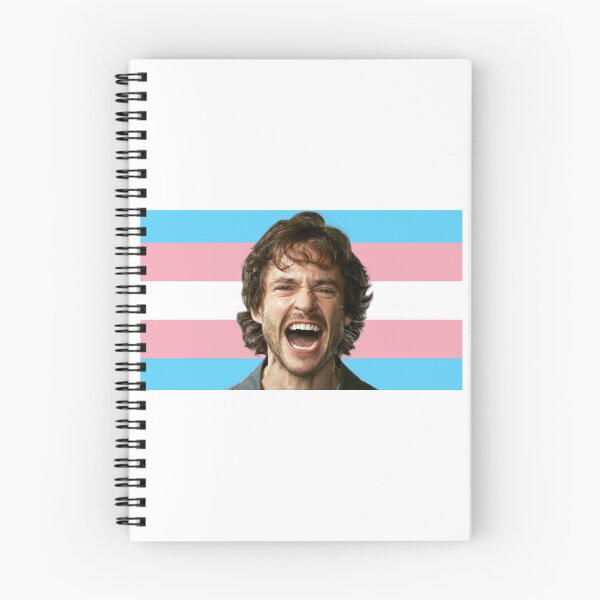 Item preview, Will Graham trans pride flag designed and sold by Evsartdiary.
