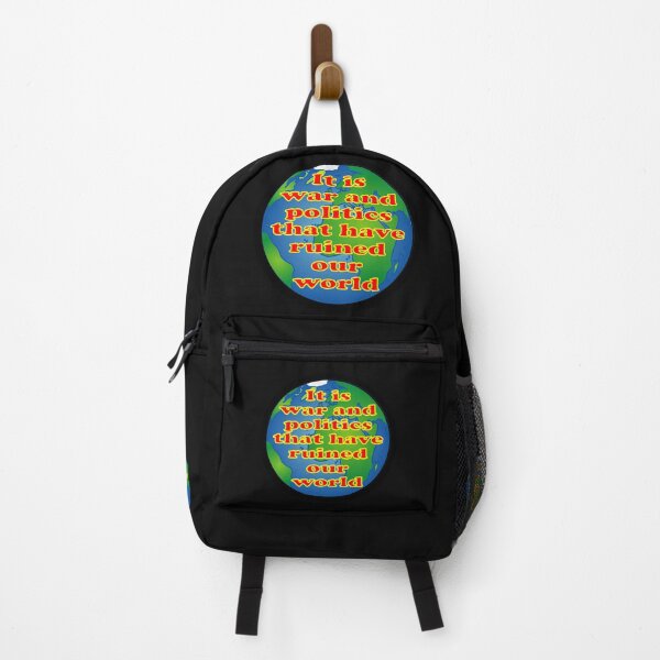 Item preview, It is war and politics that have ruined our world designed and sold by ALF2023.