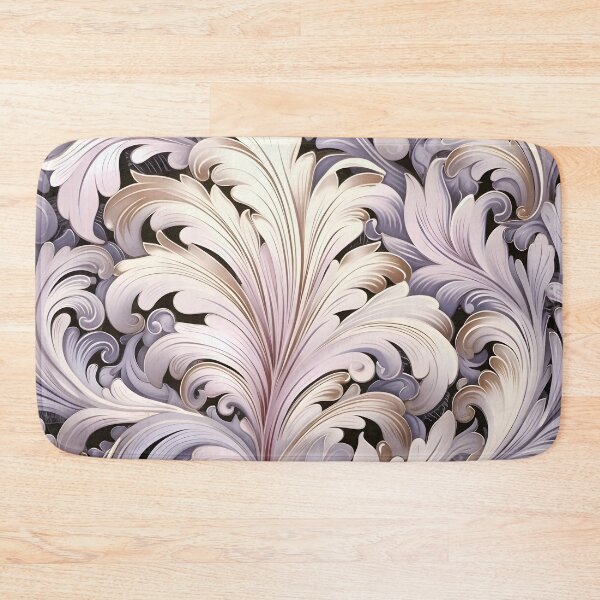 Item preview, Burnished lilac swirling abstract print designed and sold by dcrc.
