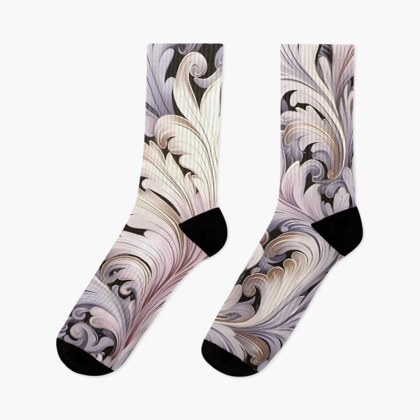 Item preview, Burnished lilac swirling abstract print designed and sold by dcrc.