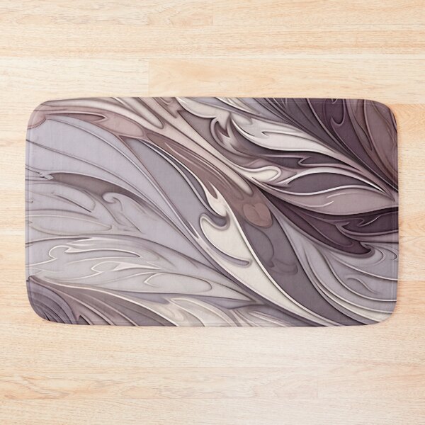 Item preview, burnished lilac swirling abstract print designed and sold by dcrc.