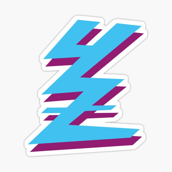 Item preview, YAMAHA YZ Vintage Logo blue and purple designed and sold by YZKDesign.