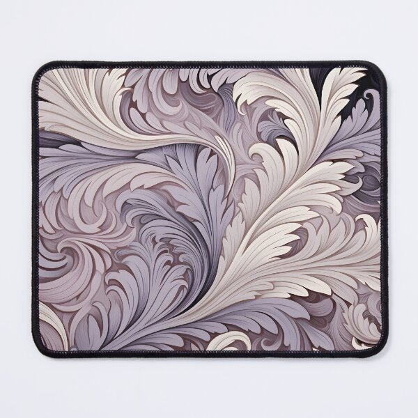 Item preview, burnished lilac swirling abstract print designed and sold by dcrc.
