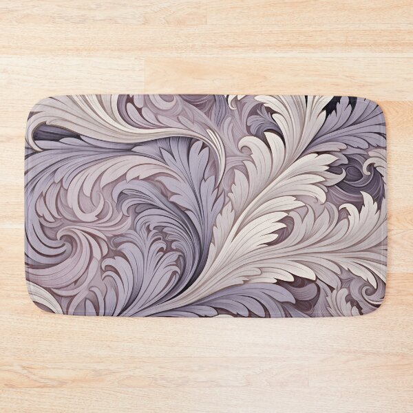 Item preview, burnished lilac swirling abstract print designed and sold by dcrc.