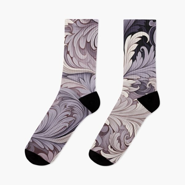 Item preview, burnished lilac swirling abstract print designed and sold by dcrc.