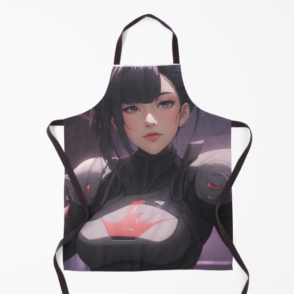 Item preview, Futuristic Guardian: Cybernetic Elegance Unveiled designed and sold by ArtComixHaven.
